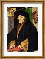 Framed Portrait of Erasmus, 1523