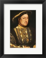 Framed Portrait of Henry VIII C