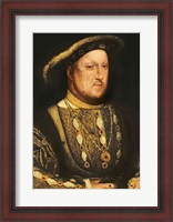 Framed Portrait of Henry VIII C