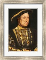 Framed Portrait of Henry VIII C