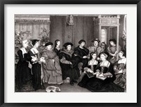 Framed Family of Thomas More