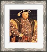 Framed Portrait of Henry VIII A