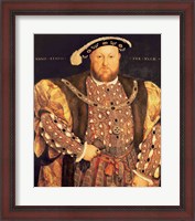 Framed Portrait of Henry VIII A