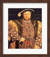 Framed Portrait of Henry VIII A