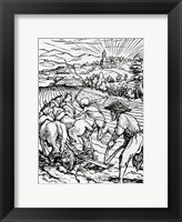 Framed Death and the Ploughman