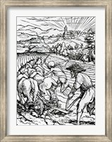 Framed Death and the Ploughman