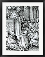 Framed Death and the Preacher