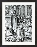 Framed Death and the Preacher