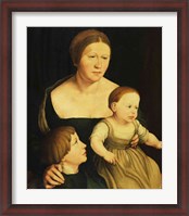 Framed Charity or The Family of the Artist, c.1528