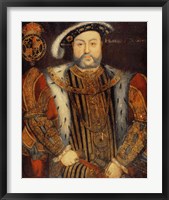 Framed Portrait of Henry VIII B