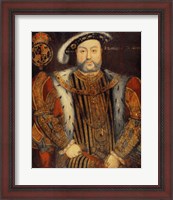 Framed Portrait of Henry VIII B
