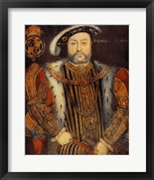 Framed Portrait of Henry VIII B