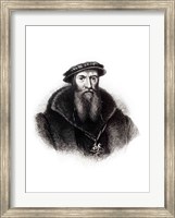 Framed Portrait of William, First Lord Paget