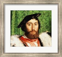 Framed Ambassadors, 1533, Portrait Detail