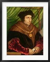 Framed Portrait of Sir Thomas More