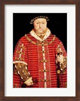 Framed Portrait of Henry VIII D