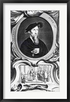 Framed Portrait of Edward Seymour, 1536, Detail