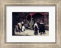 Framed Meeting of Faust and Marguerite, 1860