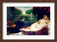 Framed Venus with an Organist and Cupid