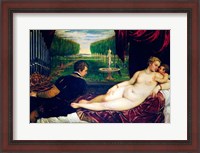 Framed Venus with an Organist and Cupid