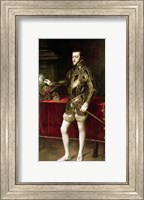 Framed King Philip II