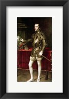 Framed King Philip II