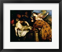 Framed Entombment of Christ