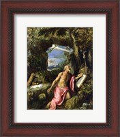 Framed St. Jerome