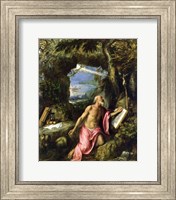 Framed St. Jerome