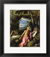 Framed St. Jerome