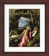 Framed St. Jerome