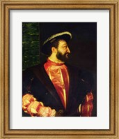 Framed Portrait of Francis