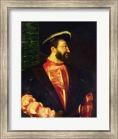 Framed Portrait of Francis