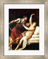 Framed Rape of Lucretia