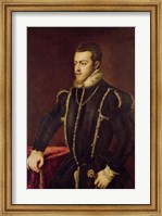 Framed Portrait of Philip II