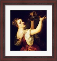 Framed Salome Carrying the Head of St. John the Baptist