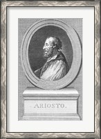 Framed Portrait of Ludovico Ariosto
