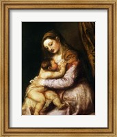 Framed Virgin and Child