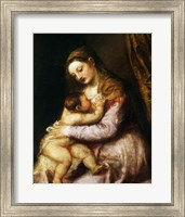 Framed Virgin and Child