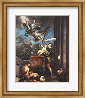 Framed Allegory of the Battle of Lepanto