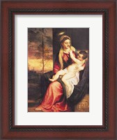 Framed Virgin with Child at Sunset, 1560