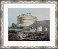 Framed Castle of San Angelo, Rome