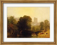 Framed Near the Thames Lock, Windsor, c.1809
