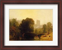 Framed Near the Thames Lock, Windsor, c.1809
