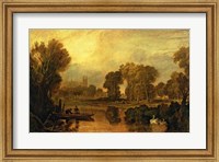 Framed Eton College from the River