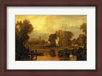 Framed Eton College from the River