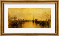 Framed Chichester Canal, c.1829