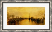 Framed Chichester Canal, c.1829