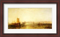 Framed Brighton from the Sea, c.1829
