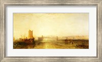 Framed Brighton from the Sea, c.1829